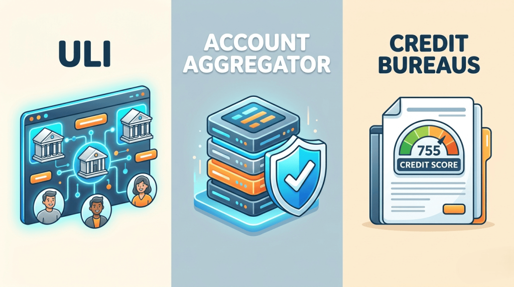 India’s New Credit Stack: Why Account Aggregator, Unified Lending Interface, and Credit Bureaus are not competing – they are converging !!