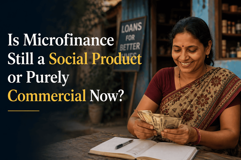 Is Microfinance Still a Social Product or Purely Commercial Now?