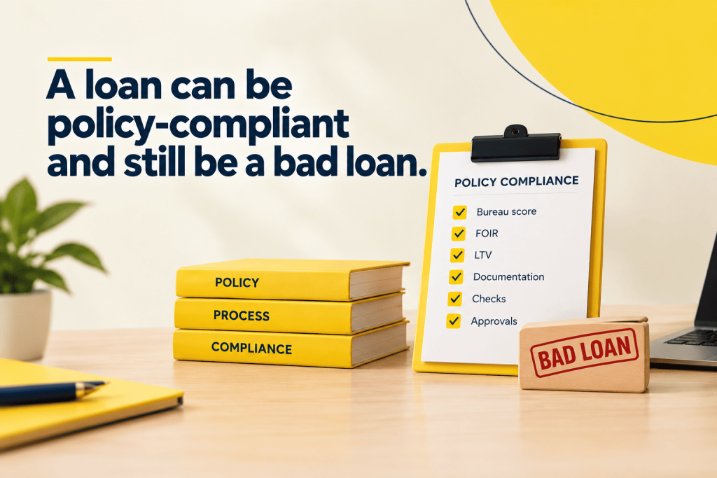 A Loan Can Be Policy-Compliant and Still Be a Bad Loan